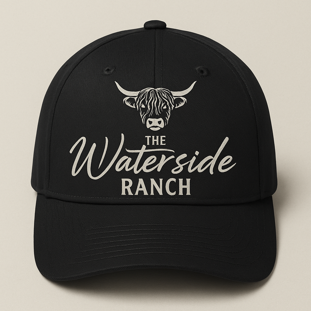 The Waterside Ranch Black Ballcap