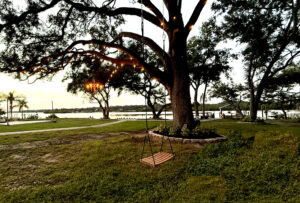 The Waterside Ranch Courtyard Swing View