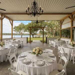 The Waterside Ranch Round Table Setup