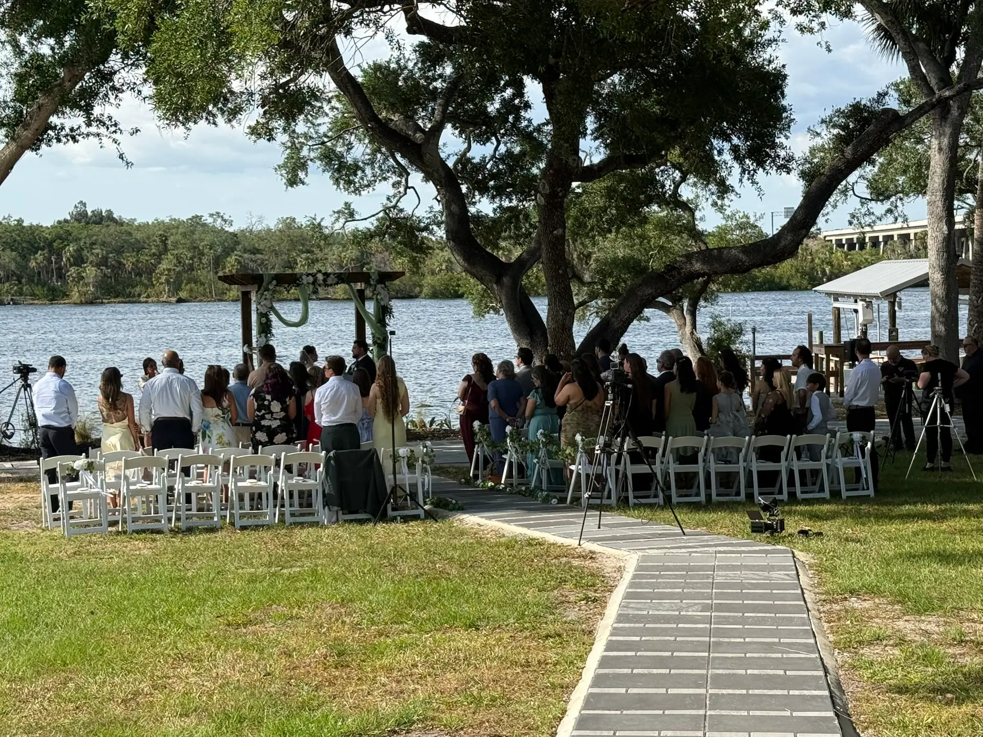 Wedding Ceremony at The Waterside Ranch - The Waterside Ranch Wedding Ceremony at The Waterside Ranch