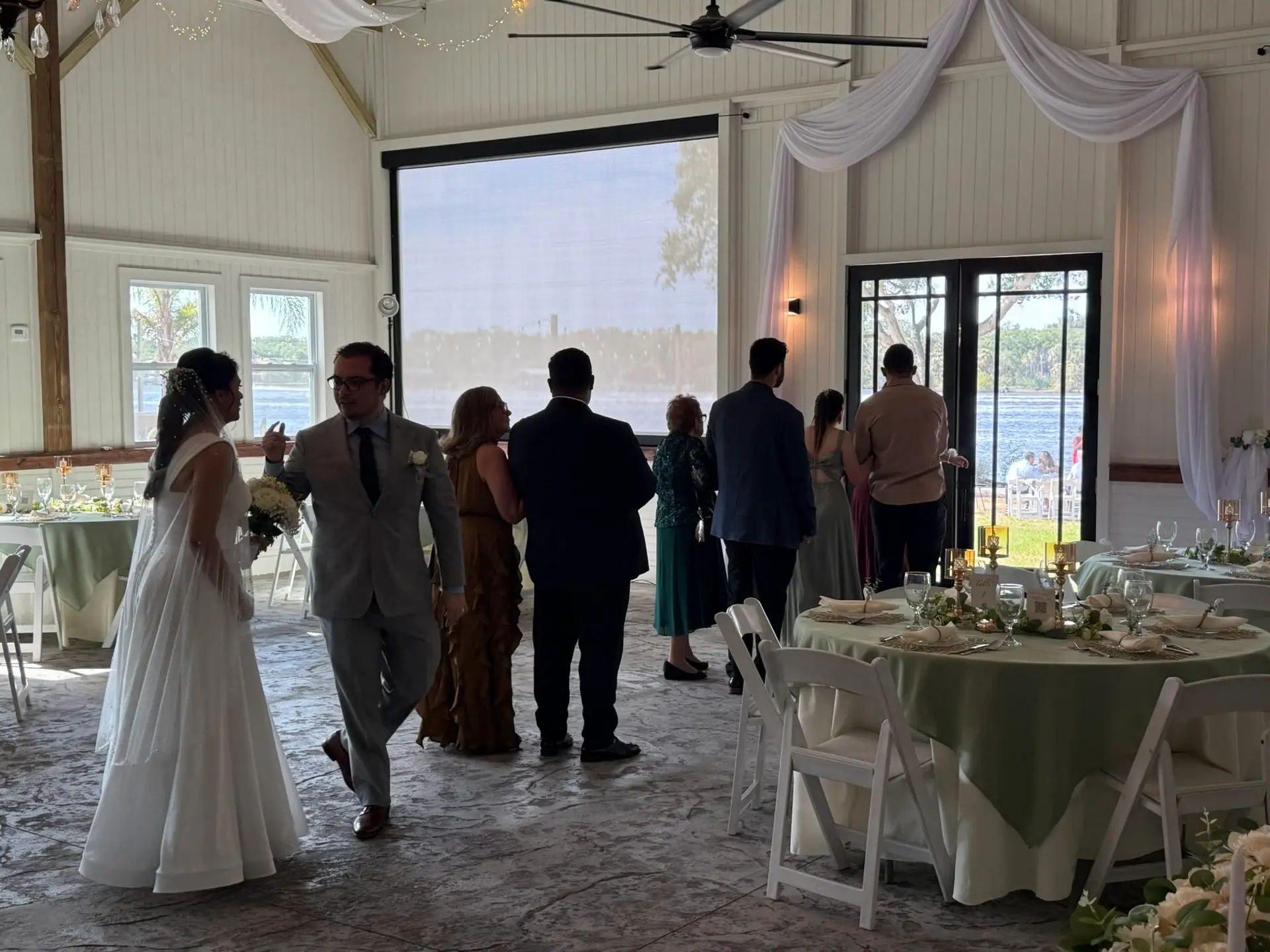 Wedding Processional Setup - The Waterside Ranch - The Waterside Ranch Wedding Processional Setup - The Waterside Ranch
